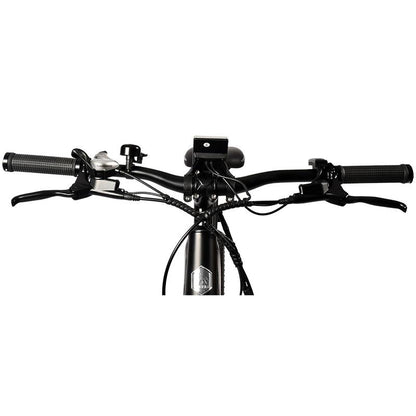 Bicicleta eléctrica MTB Spica roja 27,5" con frenos hidráulicos