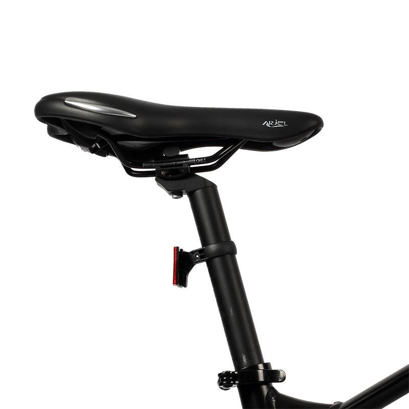 Bicicleta eléctrica MTB Spica verde 27,5" con frenos hidráulicos
