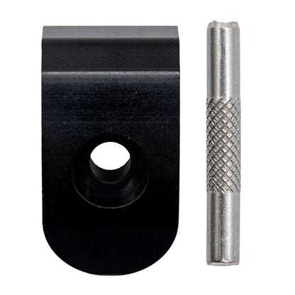 Uña de aluminio negra con pasador 5mm para Xiaomi