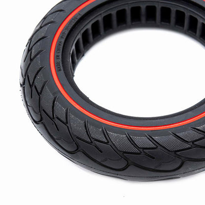 Rueda maciza ultraligera 10x2,125-6,1/B34 - linea roja [Nedong]