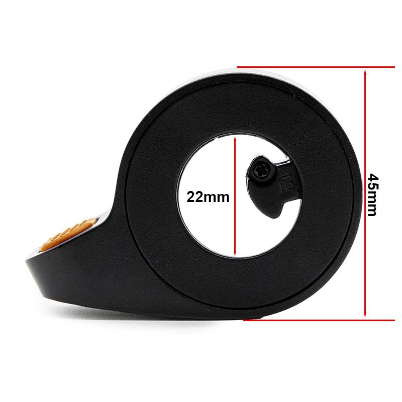 Acelerador Ninebot Serie F y D naranja - Conector JST ZH