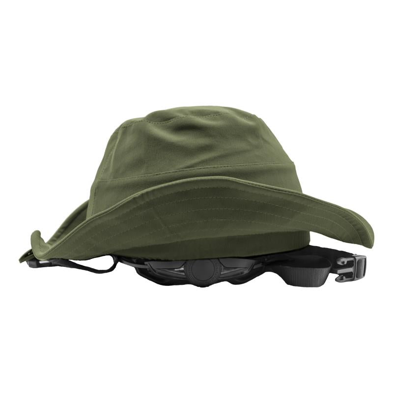 Casco con sombrero CP01 verde talla única