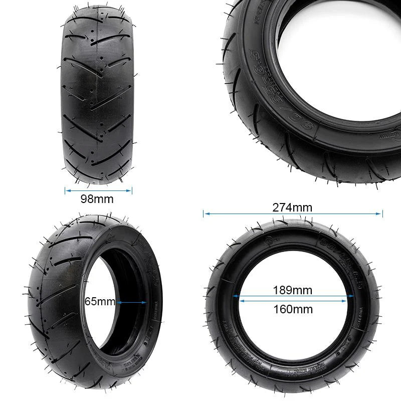 Rueda Cubierta 90/65-6,5 Tubeless