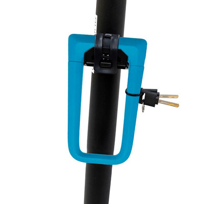 Candado en U de llave EWLK023 azul