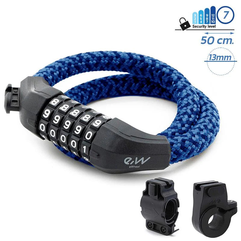 Candado de contraseña funda nylon EWLK025