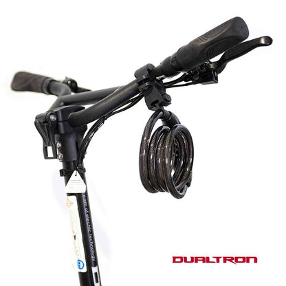 Candado de contraseña EWLK025 funda nylon marrón
