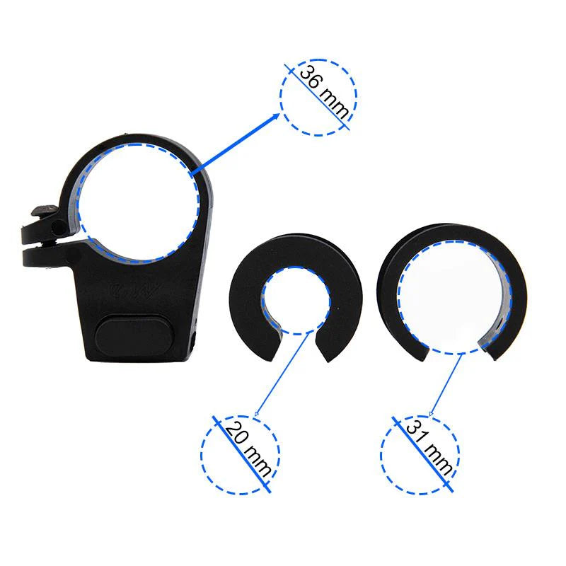 Candado de llave EWLK002 azul