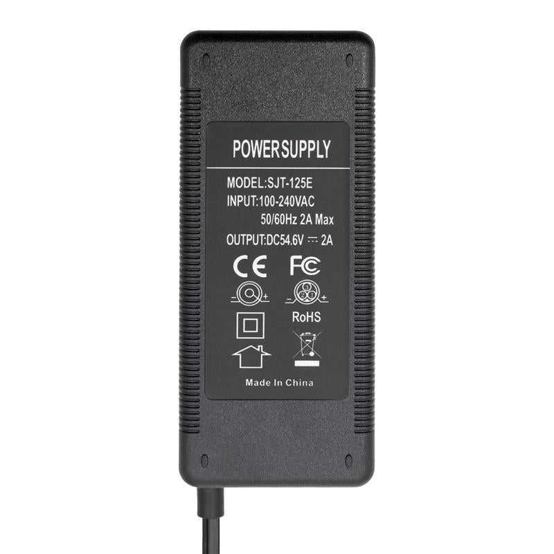 Cargador 36V (salida 42v) 2A con conectores X16/DC 8/GX12/MI4 Pro (1st Gen)/DC cecotec
