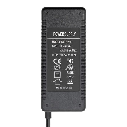 Cargador 48V (salida 54,6v) 2A con conectores DC y GX para Smartgyro speedway/Rockway y similares/ NIU