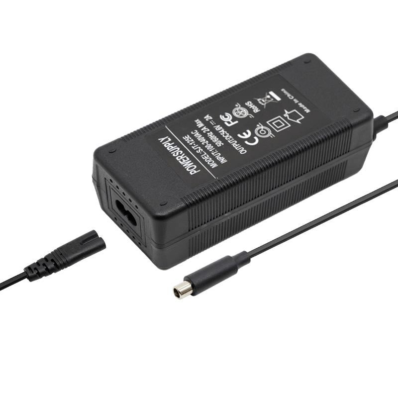 Cargador 48V 2A (salida 54,6V) conector DC8mm