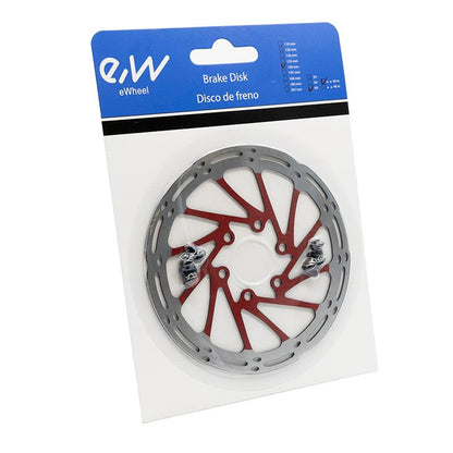 Disco de freno EWD002 140mm 6H rojo