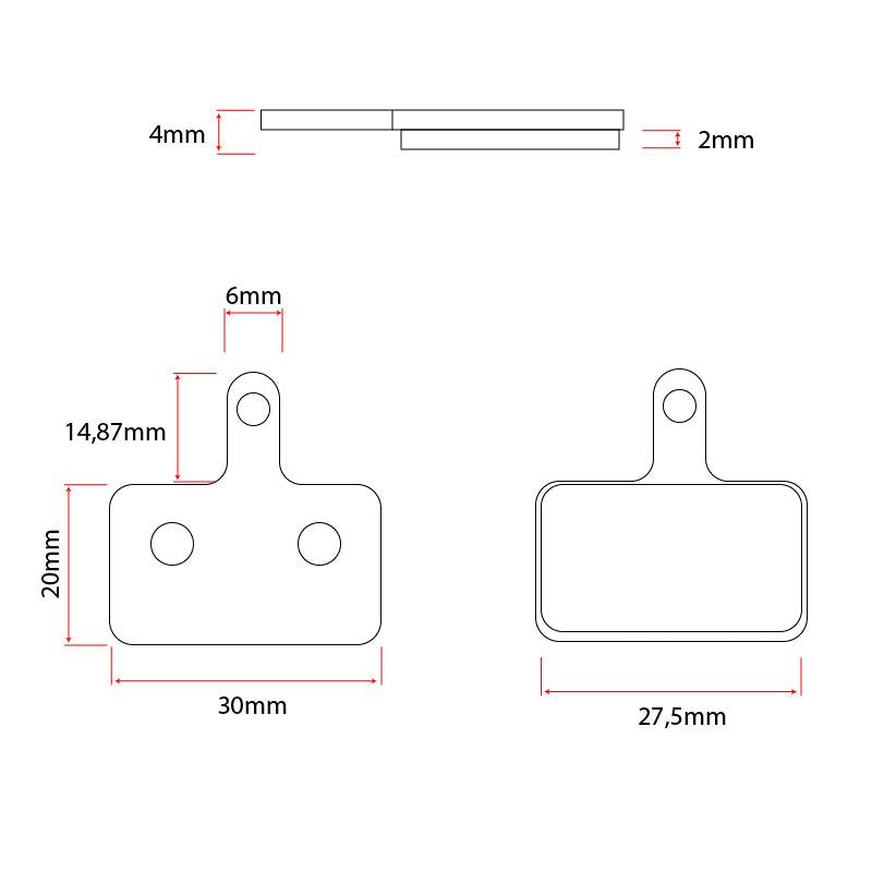 RT004-R pastilla resina - 20 juegos