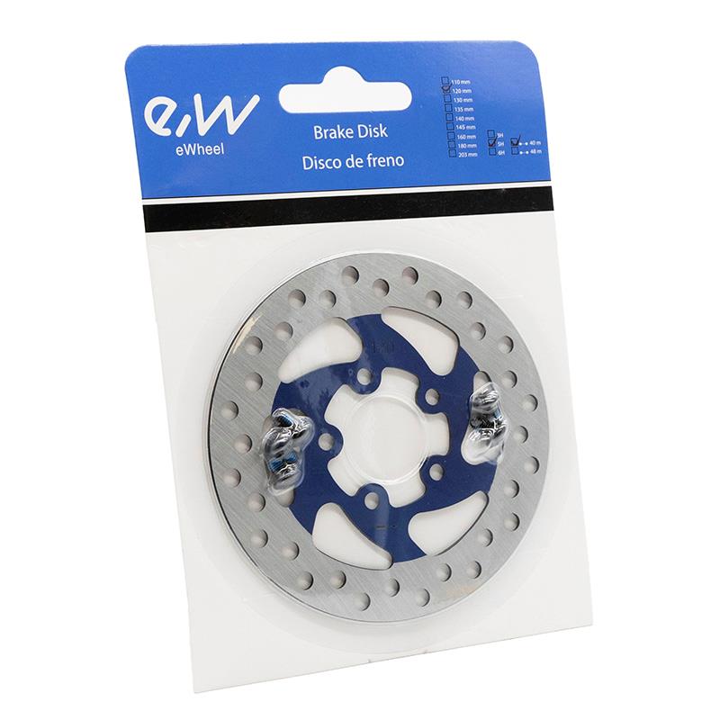 Disco de freno 120mm 5H azul