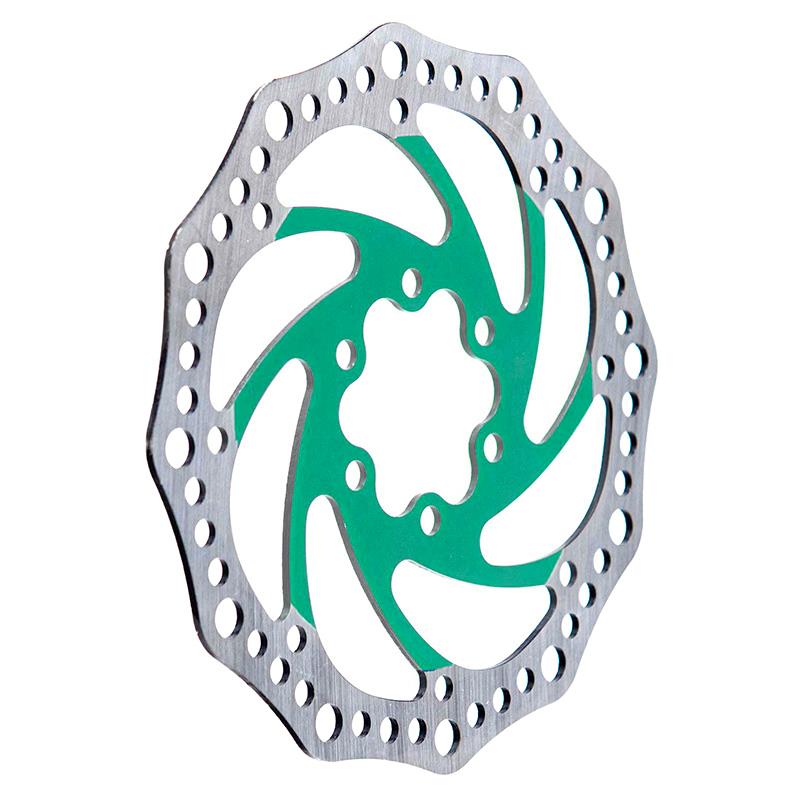 Disco de freno R6.1 140mm 6H verde