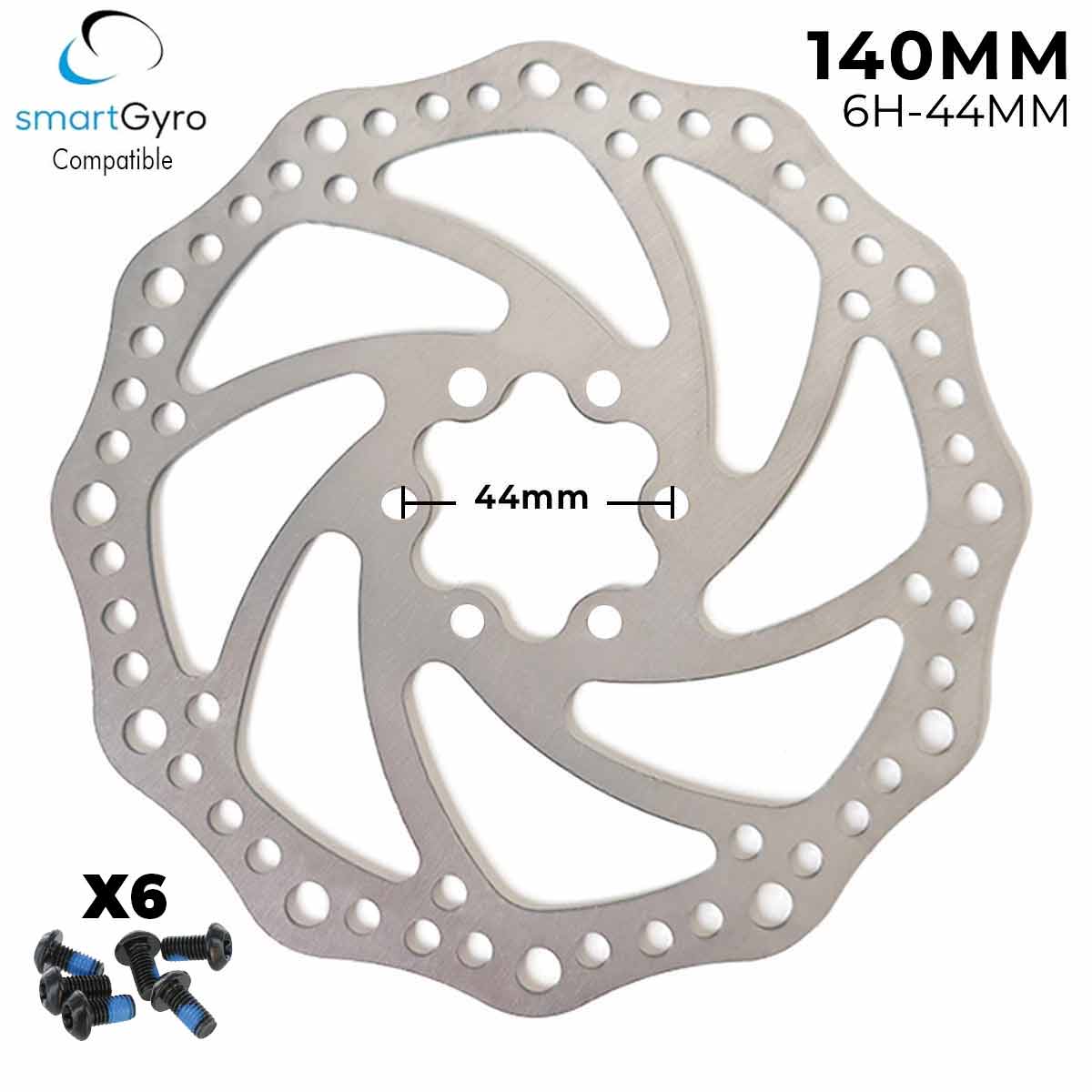 Disco de freno 203mm - Dentado (6H -44MM)