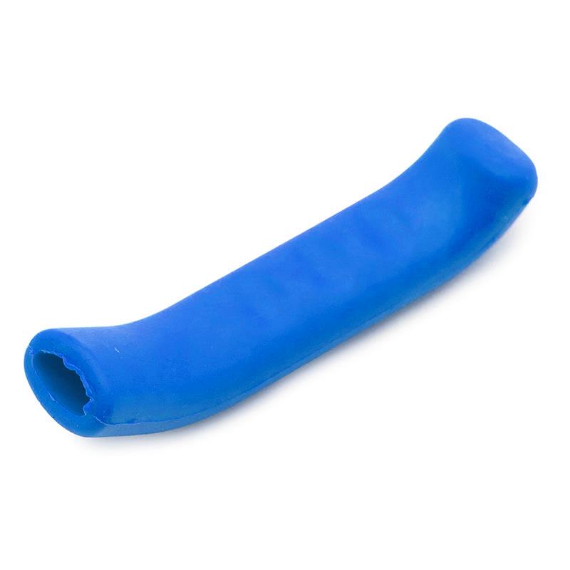 Embellecedor de silicona para maneta freno azul -10uds