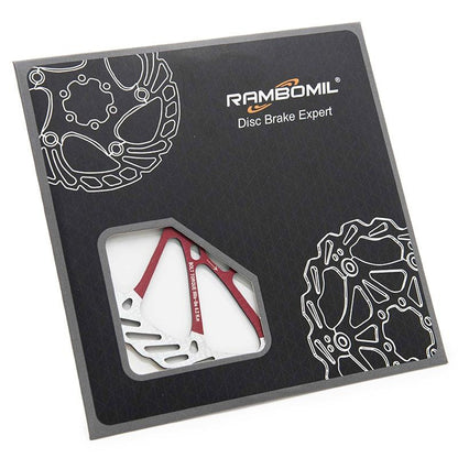 Disco de freno G3 160mm 6H rojo