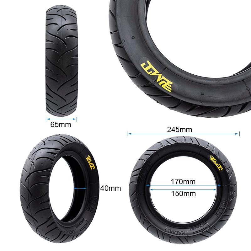 Neumático tubeless radial E-Fire 75/250-6 (10x3-6) [PMT]