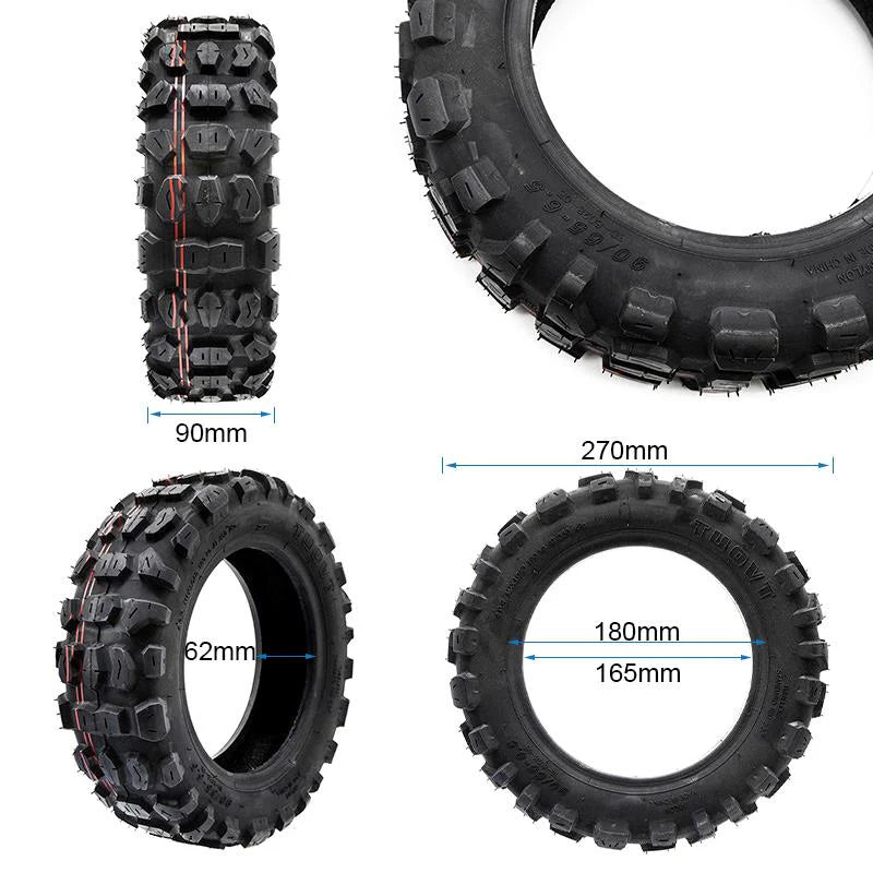 Neumático Tubeless 90/65-6,5 marca TUOVT