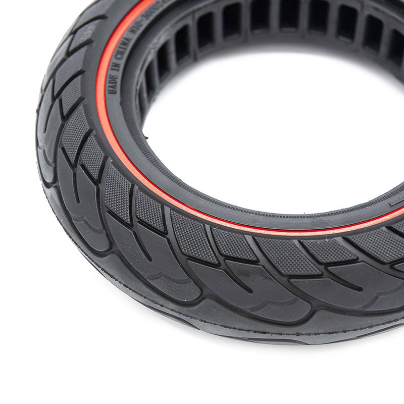 Rueda maciza ultraligera 10x2,5-6,1/B34 - línea roja [Nedong]