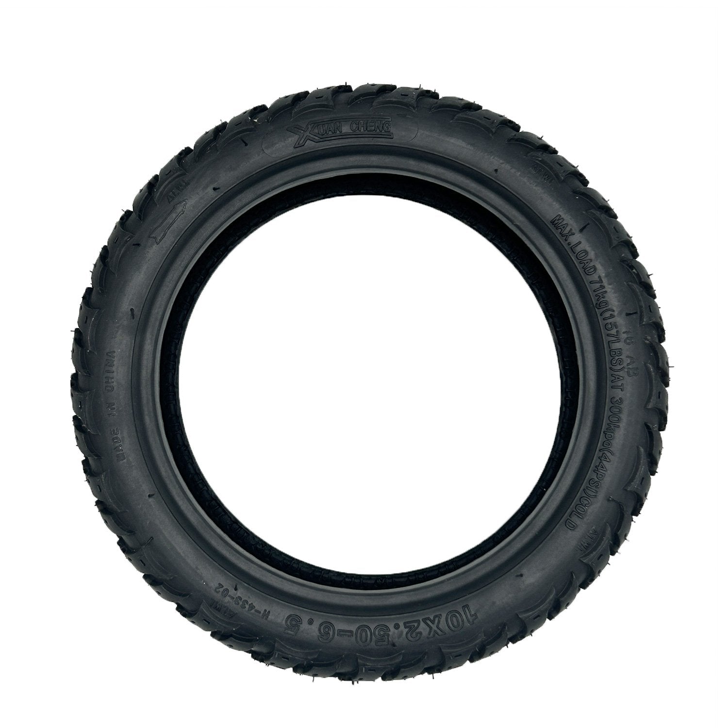 Neumático 10x2,50-6,5 Offroad Tubeless (Con gel antipinchazos)