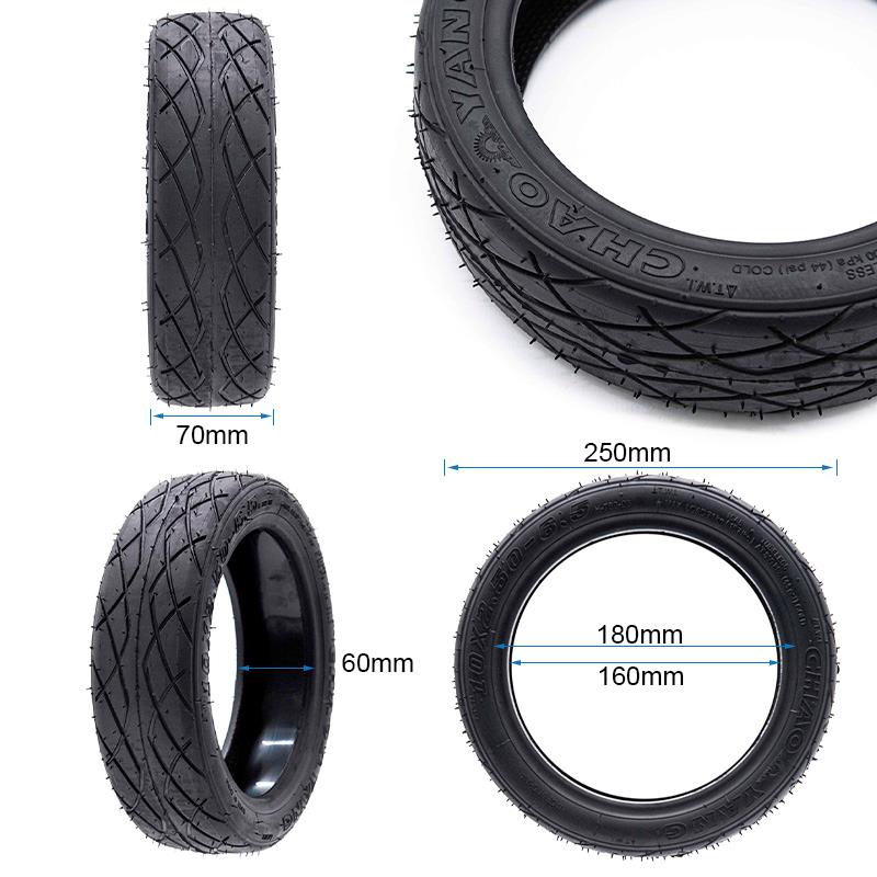 Neumático Tubeless 10x2,5-6,5 [Chaoyang] Edition GEL