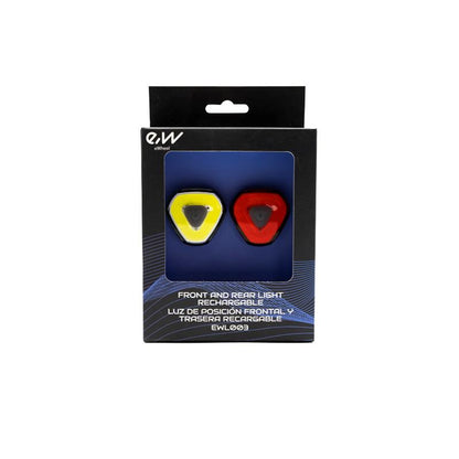 Juego de luces led frontal y trasera EWL003 de alta potencia