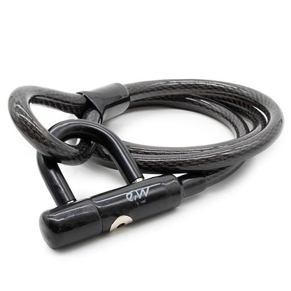 Candado de llave EWLK014 negro