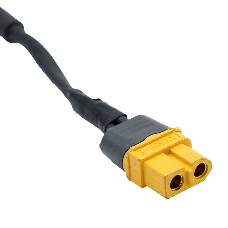 Cable alargador XT60 batería/controladora original Wispeed T855 - 1,55M