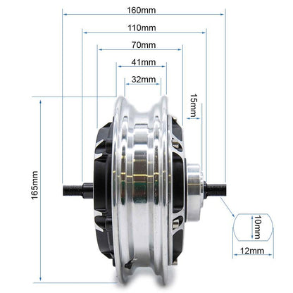 Brushless 48V 500W 6/B40