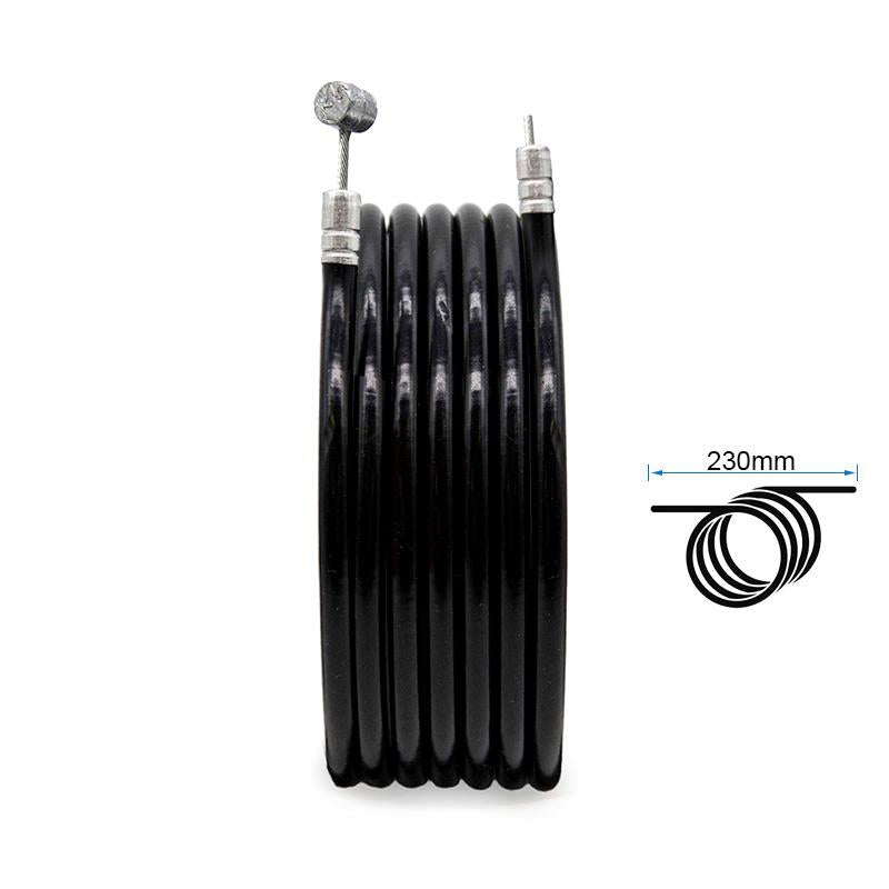 Camisa y cable de freno  negro 2,3M