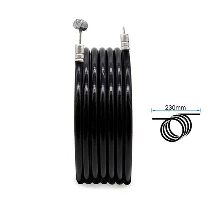 Camisa y cable de freno  negro 2,3M