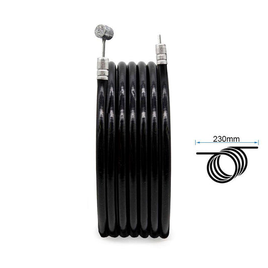 Camisa y cable de freno  negro 2,3M
