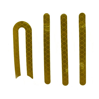 Adhesivo reflectante dorado para patinete Xiaomi M365 y Pro