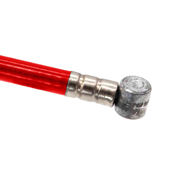 Camisa y cable de freno rojo 1,75m
