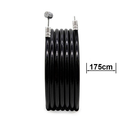 Camisa y cable de freno negro 1,75m