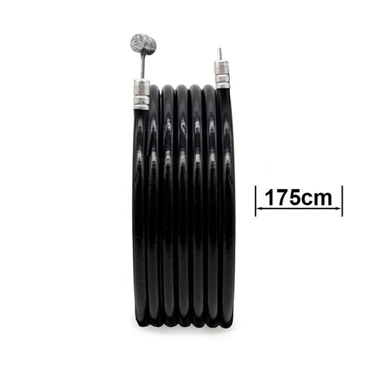 Camisa y cable de freno negro 1,75m