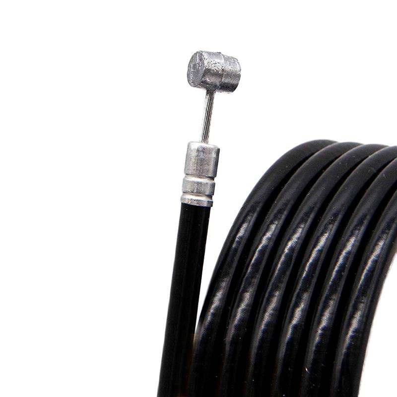 Camisa y cable de freno negro 1,75m