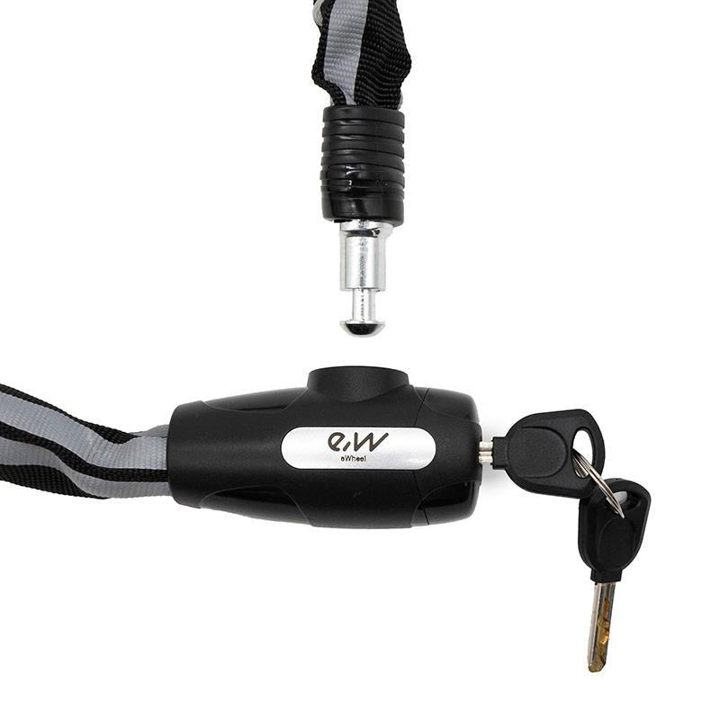 Candado EWLK018 de cadena con funda reflectante