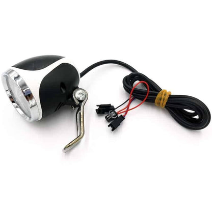 Faro led con claxon blanco 36V-60V con conector SM