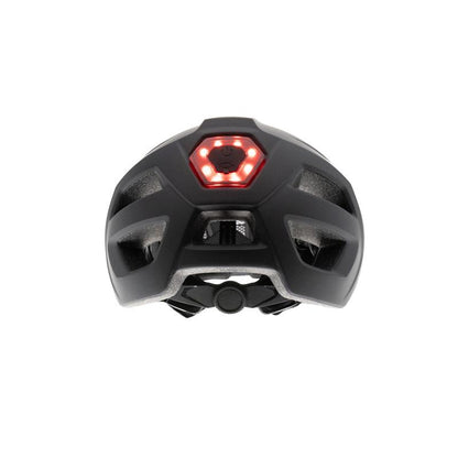 Casco con luz CP04 negro L