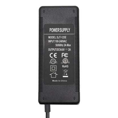 Cargador 48v (salida 54,6v) 2A conector XLR