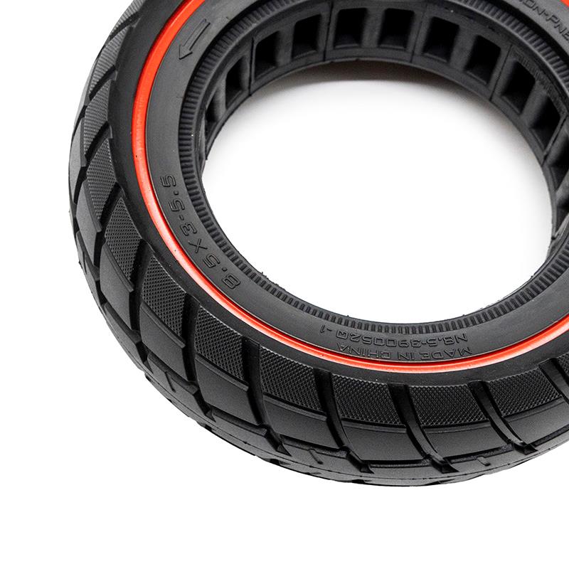 Rueda maciza ultraligera offroad 8,5x3-5,5 - linea roja [Ewheel]