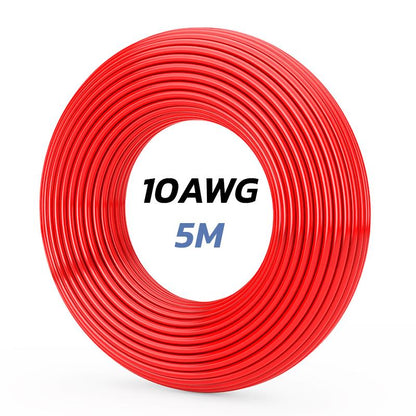 Cable rojo 10 AWG - 5M