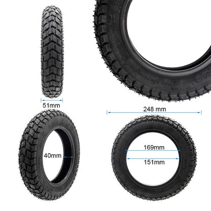 Neumático tubeless offroad 10x2-6 [Ewheel]