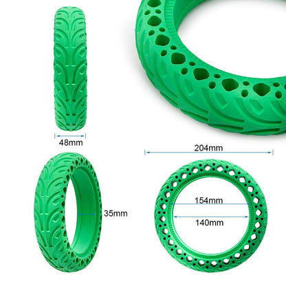 Rueda maciza 8,5x2-6,1/B34 V3 - verde