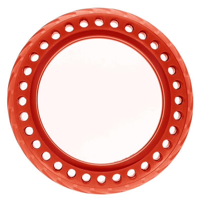 Rueda maciza perforada 8,5x2-6,1/B34 - rojo