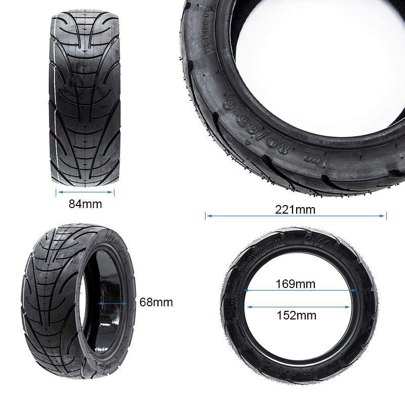 Neumático Tubeless Cityroad 80/65-6 [Ewheel] New GEL