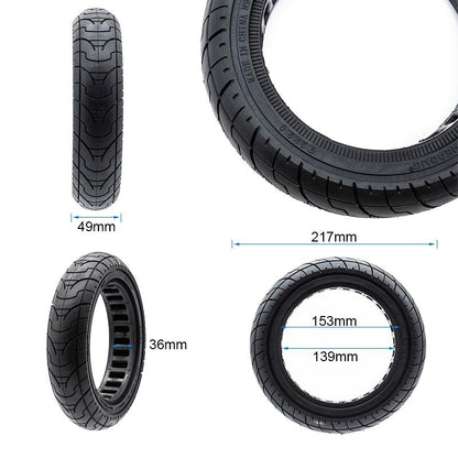 Rueda maciza ultraligera 9,2x2-6,1/B34 - línea negra [Ewheel]