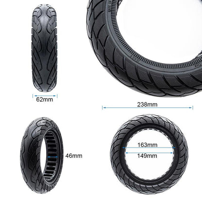 Rueda maciza ultraligera 10x2,5-6,5/B44 - línea negra [Ewheel]